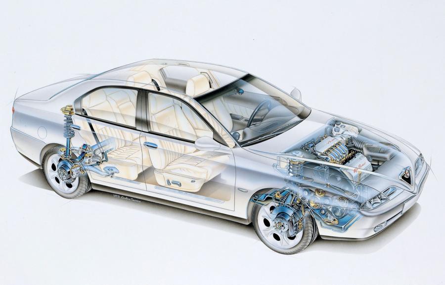 Схема Alfa Romeo 166 (936) 1998 года  (фото 17 из 73)
